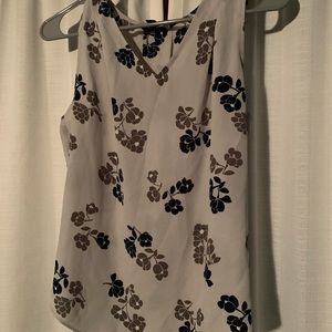 Banana republic floral tank